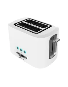 CECOTEC - Torradeira Toast&Taste 9000 Double White 3188 | Torradeiras